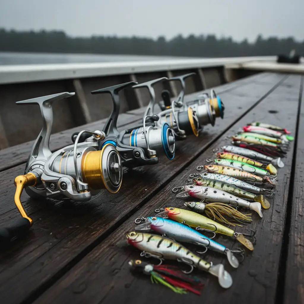 Durable fishing reels